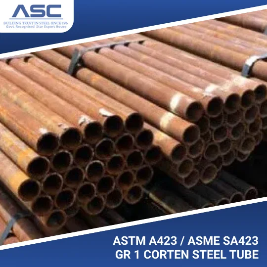 ASTM A423 / ASME SA423 GR 1 Corten Steel Tube