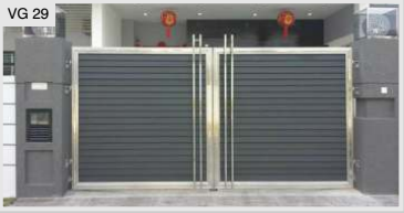 stainless steel gates