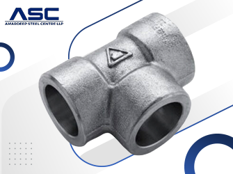 ASTM A182 SS 347H Forged Socket Weld Tee
