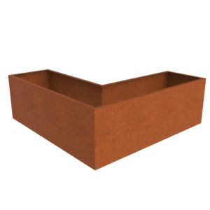 Bespoke Corten Steel Planters