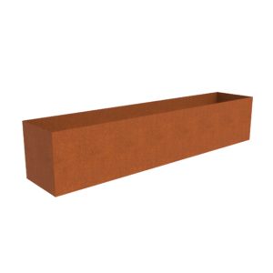 Corten Extra Large Trough Planter